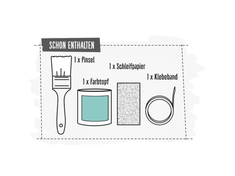 CREATE! by OBI Bastelzubehör|Bastelfarben^DIY Farb-Set Blaugrün Satin Finish 125 ml