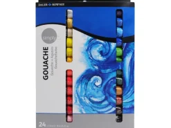Simply Daler-Rowney Gouache-Set mit 24 x 12 ml Farbtuben