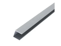 Dalsys Bordüren^Fliesenschiene U-Profil 2,5m x 25mm Edelstahl Poliert
