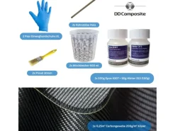 DD Composite Carbon Komplett-Set 0,25m² Köper