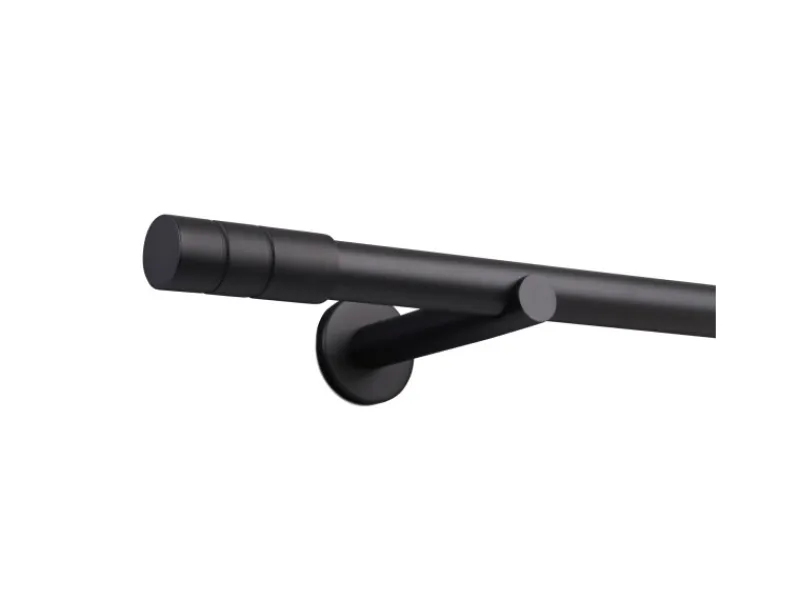 Deco-Raum Gardinenstange nach Maß 1-Lauf Zylinder Ø 25mm 440cm