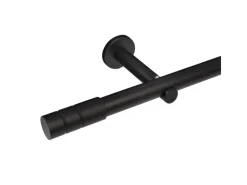 Deco-Raum Gardinenstange nach Maß 1-Lauf Zylinder Ø 25mm 440cm