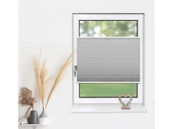 Deco-Raum Plissee Basic ohne Bohren 60x150cm Blickdicht Klemmfix