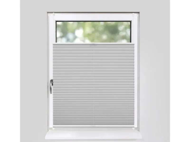 Deco-Raum Plissee Basic ohne Bohren 60x150cm Blickdicht Klemmfix