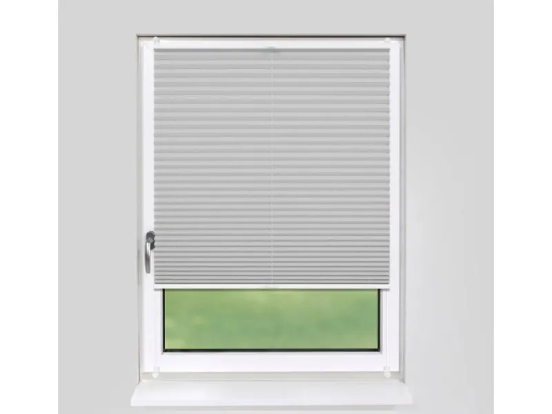 Deco-Raum Plissee Basic ohne Bohren 60x150cm Blickdicht Klemmfix