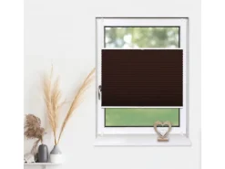 Deco-Raum Plissee Basic ohne Bohren 75x150cm Blickdicht Klemmfix