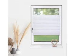 Deco-Raum Plissees^Plissee Basic ohne Bohren 115x150cm Blickdicht Klemmfix