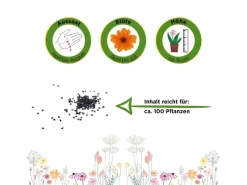 Deine Gartenwelt Blaukissen Rosa-Rot Samen