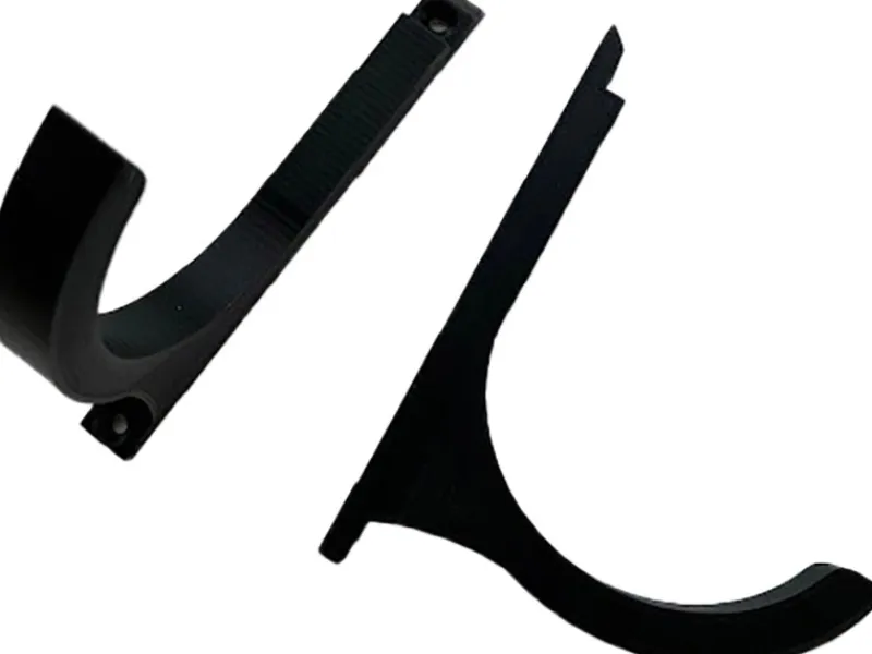 Denpanels Flaschenregale^Weinregal 3D für Akustikpaneele 23,5 cm x 13 cm x 2 cm Schwarz