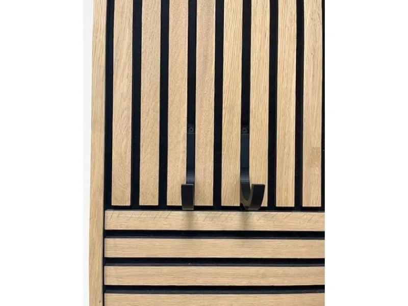 Denpanels Flaschenregale^Weinregal 3D für Akustikpaneele 23,5 cm x 13 cm x 2 cm Schwarz