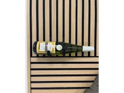 Denpanels Flaschenregale^Weinregal 3D für Akustikpaneele 23,5 cm x 13 cm x 2 cm Schwarz