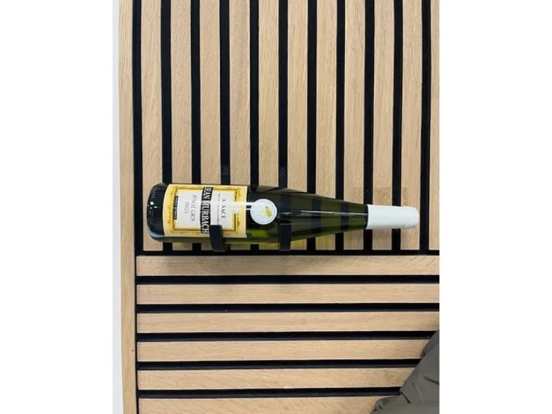 Denpanels Flaschenregale^Weinregal 3D für Akustikpaneele 23,5 cm x 13 cm x 2 cm Schwarz