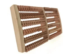 Dewello Ostern^Hochwertiger Fussroller Fussmassage Stressreduzierung Entspannung Holz 2 X 6 Rollen Über 1000 Massagenoppen