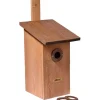 Dobar Vogelbedarf^Beobachtungsnistkasten mit drei Lochgrößen Braun