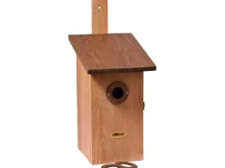 Dobar Vogelbedarf^Beobachtungsnistkasten mit drei Lochgrößen Braun