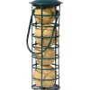 Dobar Vogelbedarf^Futterspender mit 4 Meisenknödeln für Wildvögel 7 cm x 7 cm x 20 cm Grün