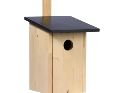 Dobar Nistkasten für Stare/Spechte zum Aufhängen 22 cm x 25 cm x 32 cm Kiefer