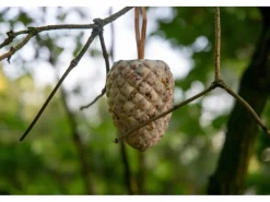Dobar Vogelbedarf^Vogelfutter-Mix 4 x Riesenzapfen, 4 x Meisenzapfen mit Fettfutter-Füllung