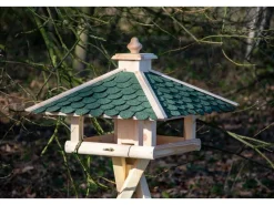 Dobar Vogelhaus Bitumen-Dachschindeln Grün 54 x 54 x 38 cm FSC®