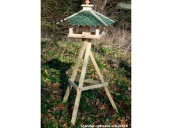 Dobar Vogelhaus Bitumen-Dachschindeln Grün 54 x 54 x 38 cm FSC®