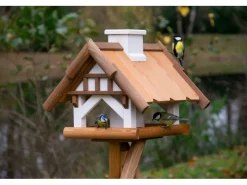 Dobar Vogelbedarf^Vogelhaus Goldener Oktober für Ständermontage FSC®