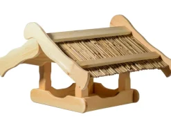 Dobar Vogelbedarf^Vogelhaus Kunoy mit Schilfdach für Ständer FSC®