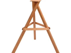 Dobar Vogelbedarf^Vogelhaus-Ständer 66,5 x 66,5 x 84 cm Braun dreibeinig Eiche