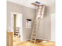 Dolle Klapptritte^Bodentreppe Isotrend Set 130x70 cm wärmegedämmt U-Wert 0,77 Höhe bis 285