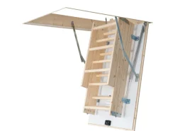 Dolle Leitern^Bodentreppe Pur Set 130x70 cm wärmegedämmt U-Wert 1,6 Höhe bis 285 cm