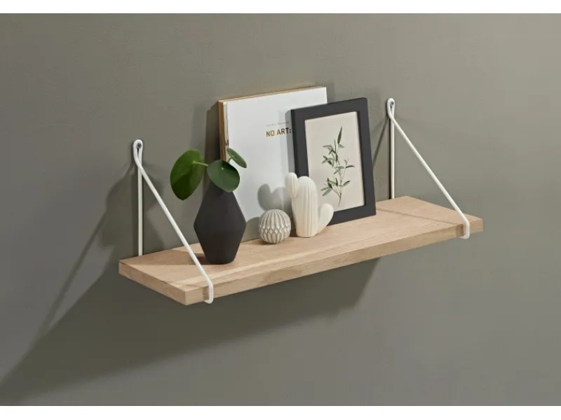 Dolle Holzregal Lite Nature 80 cm x 15 cm x 2 cm Eiche Furniert