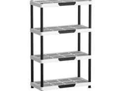 Duramax Kunststoffregal 4 Fächer