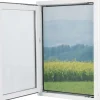Easymaxx Fenster-Moskitonetz Magic Klick Schwarz 150 cm x 130 cm