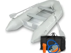 Eberth Sitzbänke^Schlauchboot 4 Personen + 1 Kind 3,20m x 1,50m Boot mit Sitzbank bis 566 kg