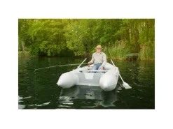 Eberth Sitzbänke^Schlauchboot 4 Personen + 1 Kind 3,20m x 1,50m Boot mit Sitzbank bis 566 kg