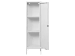 ebuy24 Brisbane1 Vitrinenschrank Weiß