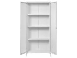 Vitrinen^ebuy24 Brisbane Vitrinenschrank Weiß