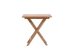 ebuy24 Kenya Gartentisch 70x70cm Natur