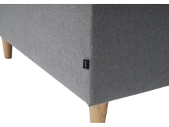 Sofas^ebuy24 Marino Sofa 3 Personen Stoff Grau