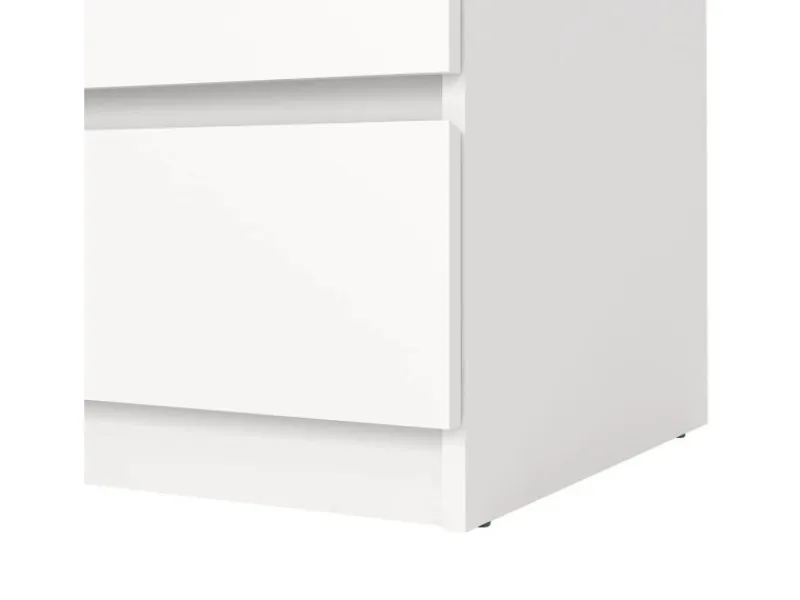 ebuy24 Naia Kommode 3 Schubladen Weiß