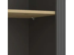 Bücherregale^ebuy24 Nola Regal 4 Ablagen Kaffeefarben