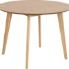 Klarlacke^ebuy24 Roxby Esstisch Ø105cm EichenDekor