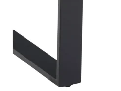 Stühle^ebuy24 Tilst Essgruppe Tisch Schwarz Marmor Print mit 4 Stühlen in Velour Grün