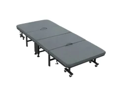 ECD Germany Betten^Gästebett 90x200 cm Klappbares Einzelbett mit Matratze