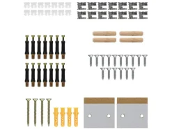 ECD Germany Heizkörperverkleidung Landhausstil 78x19x82 cm Weiß aus MDF Lackiert