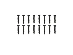 ECD Germany Tische^2x Tischbeine X-Design X-Form 60x72 cm Schwarz Stahl Industriedesign