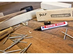 EDDING Stifte^3000 Permanent Marker Schwarz 1,5 mm - 3 mm