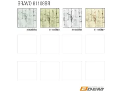 EDEM 1 MUSTERSTÜCK BRAVO S-81108BR07 DIN A4 MUSTER der Holzoptik Vliestapete