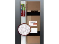 EDEM 80362BR70 Vliestapete überstreichbar ReibePutz Optik Weiß 1 Karton mit 4 Rollen 106 m2 Weiß