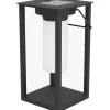 Eglo Laternen^Solar LED-Laterne Usigni Schwarz-Weiß