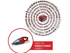 Einhell Reinigung|Sofas^Power X-Change Akku-Handstaubsauger TE-VC 18 Li Solo inkl. Zubehör